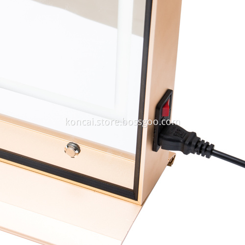 led Magnification Desktop Mirror Lighted Makeup Mirror